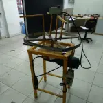 LOTE 035 - 01 (uma) máquina de enrolar cabos elétricos