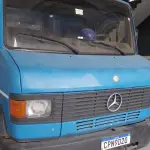 LOTE 437 - CAMINHÃO MERCEDES BENZ 709, ANO 1988 MODELO 1989