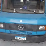 LOTE 437 - CAMINHÃO MERCEDES BENZ 709, ANO 1988 MODELO 1989