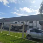 LOTE 509 - Duas áreas somadas constituem uma metragem de 6320,80m², sendo nas áreas foram construídos vários Pavilhões com Estruturas Metálicas